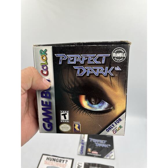 Perfect Dark (Nintendo Game Boy Color, 2000) Complete - Tested - Authentic VGC - Picture 3 of 14
